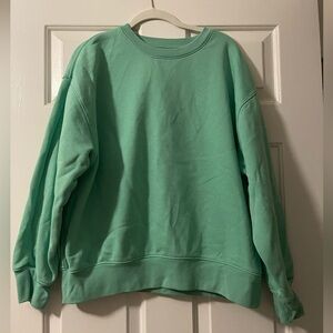 American Eagle Green Sweatshirt